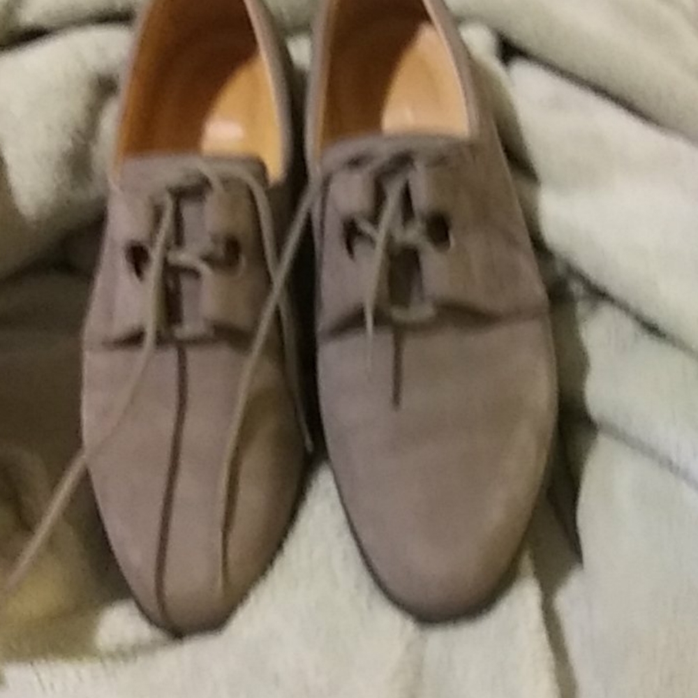 Rockport Ghillie Stone Suede shoes